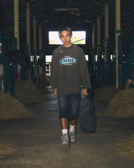 NWL24 NWL x SK SNEAKER 01 Boxy Long Slevee Brownfade