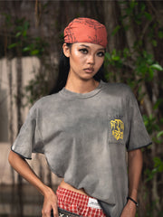 Pocket Destroy Regular Sunfade Black