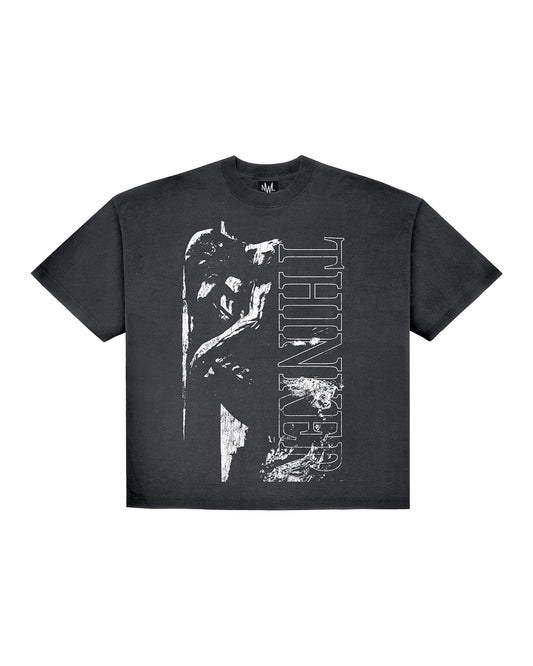 NWL24 The Idea 02 Boxy T-Shirt Blackfade