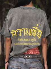Pocket Destroy Regular Sunfade Black