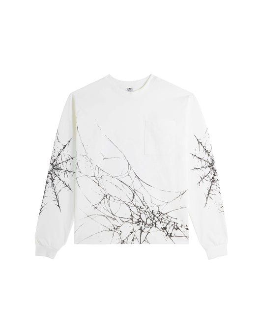 44TEES 37 Long Sleeve Regular White