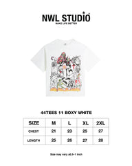 44TEES 11 Boxy white