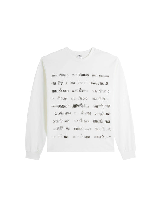 44TEES 10 Long Sleeve White