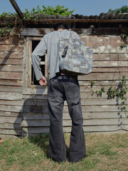 Fake Denim Tote Bag Blue (Limited)
