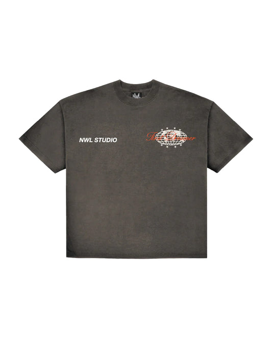 NWL24 OG First Dreamer 14 Boxy T-Shirt Brownfade