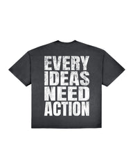 NWL24 The Idea 02 Boxy T-Shirt Blackfade