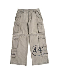 NWL24 NWLxGETRICHEASY 07 Cargo Pant Smoke