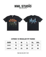 44TEES 16 Regular Faded