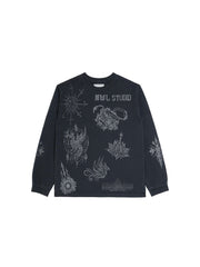 Yantra Long Sleeve Black Fade