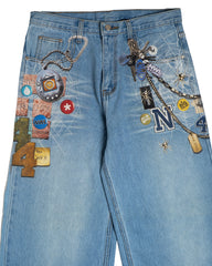 Tuff 02 Custom Denim Baggy Blue