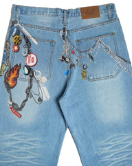 Tuff 03 Custom Denim Baggy Blue