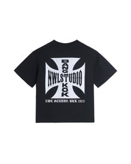 44TEES 34 Boxy Black