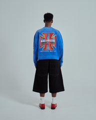 44TEES 29 Sweater Blue