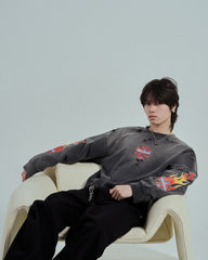 44TEES 01 Sweater Faded
