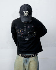 Night Light Long Sleeve Brown Fade
