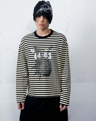 Striped Tee Long Sleeve Yellow-Black (Ship on 15/01)