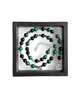 NWL24 NWLxGETRICHEASY 08 Ac Necklace Green