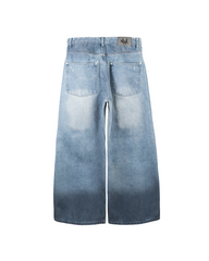 DM17 Ripped Baggy Blue
