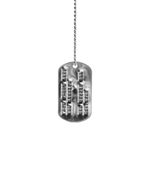 DM25 New Dog Tag Necklace