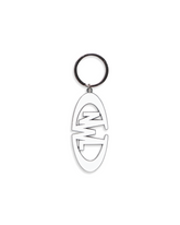 DM20 Logo Keychain Matte White