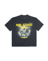 DM11 Map Boxy T-Shirt Mid Fade