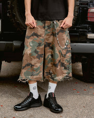 DM15 Short Cargo Camo Green