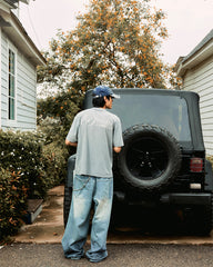 DM17 Ripped Baggy Blue