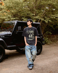 DM08 Night Vision Boxy T-Shirt Dark Fade