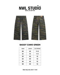 Baggy Camo Green