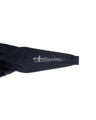 Hoodie Zip Fade Plaid Hood Black (Ship on 20/01)