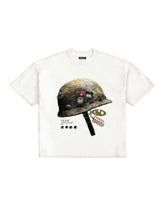 DT01 ARMY BOXY T-SHIRT WHITE
