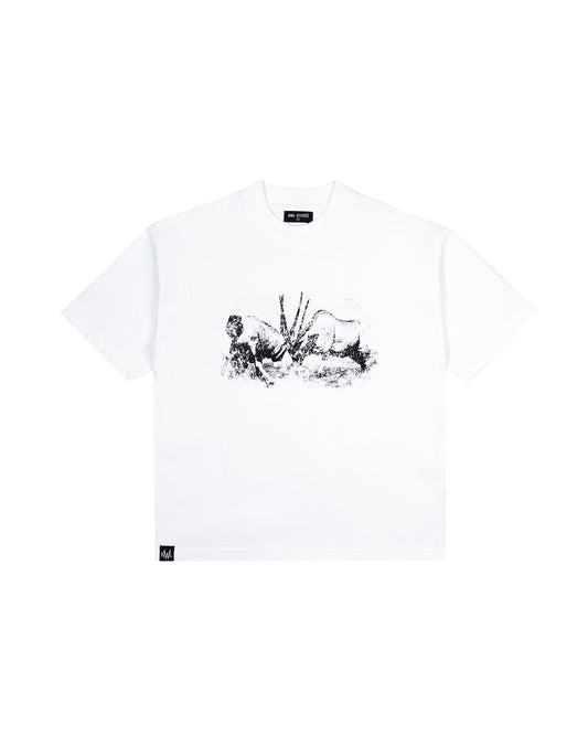 DM04 Olyx Boxy T-Shirt white