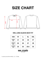 NWL24 nightmare 05 Boxy Long Slevee Black