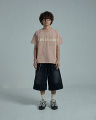 44TEES 17 Slub Regular Pink