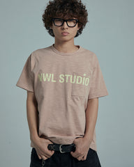 44TEES 17 Slub Regular Pink