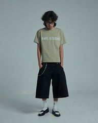 44TEES 20 Slub Regular White