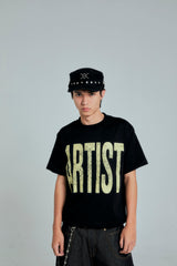 44TEES 18 Boxy Black