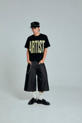 44TEES 18 Boxy Black