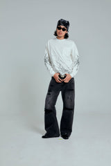 44TEES 37 Long Sleeve Regular White