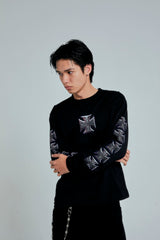 44TEES 09 Long Sleeve Faded