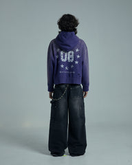 44TEES 31 Purple Faded