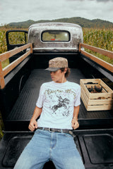 Vixen Boxy Tee Off-White