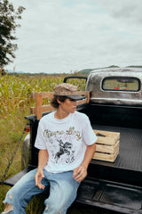 Vixen Boxy Tee Off-White