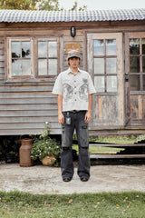 Vixen Boxy Shirt Beige