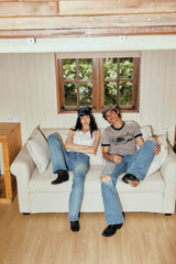 Vixen Ringer Tee Vintage Gray