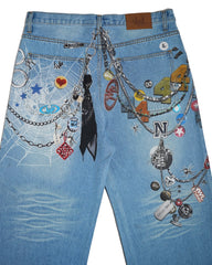 Tuff 04 Custom Denim Baggy Blue