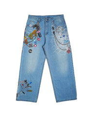 Tuff 04 Custom Denim Baggy Blue