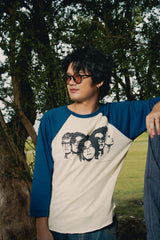 FACE OF SURVIVOR (V.2), Raglan Navy White