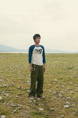 FACE OF SURVIVOR (V.2), Raglan Navy White