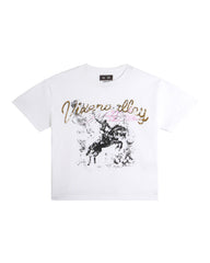 Vixen Boxy Tee Off-White